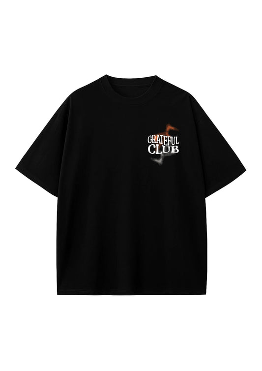 Grateful Club endless motion T-shirt blk
